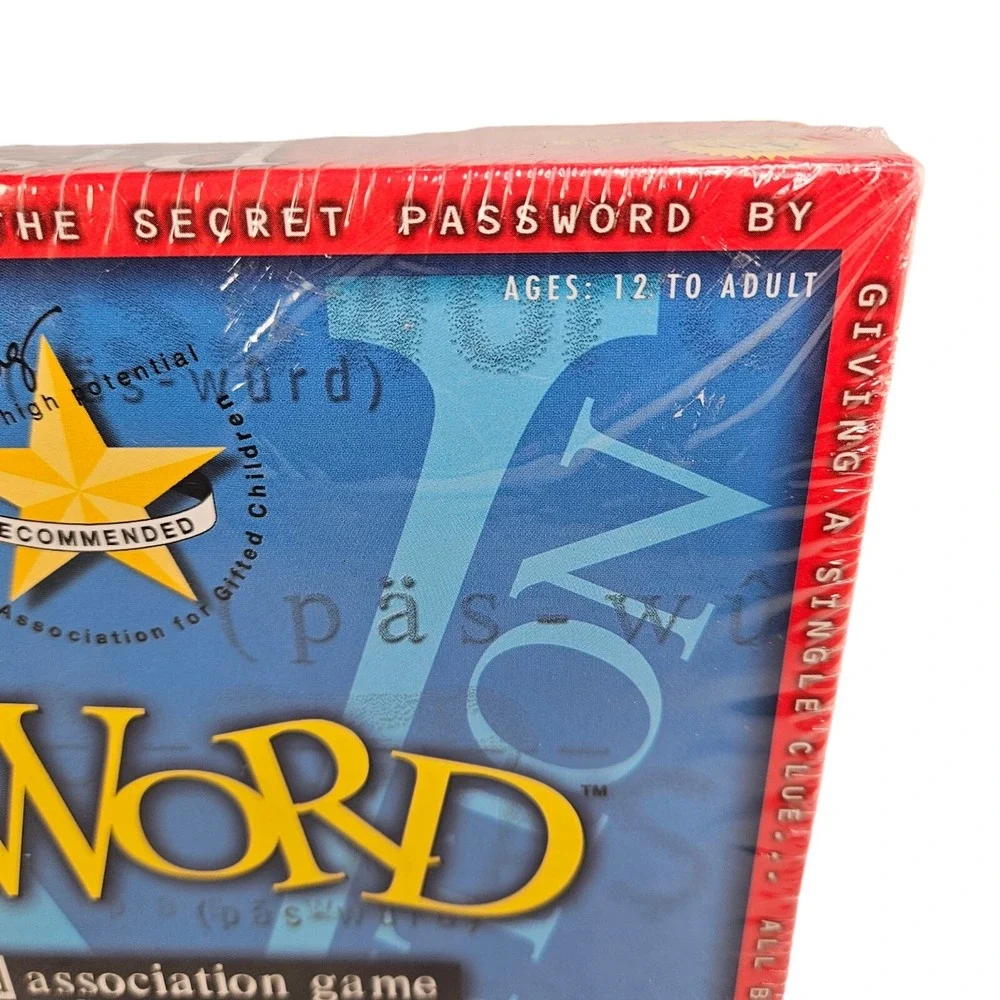 Password‎ Word Association Family Game Night 2003 4th Edition 12 and Up Sealed
